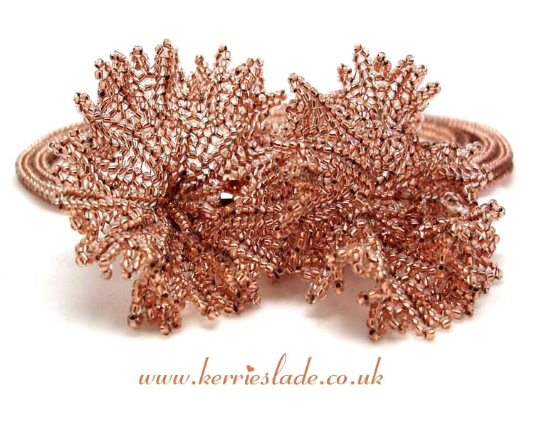 Beadwoven jewelry by Kerrie Slade