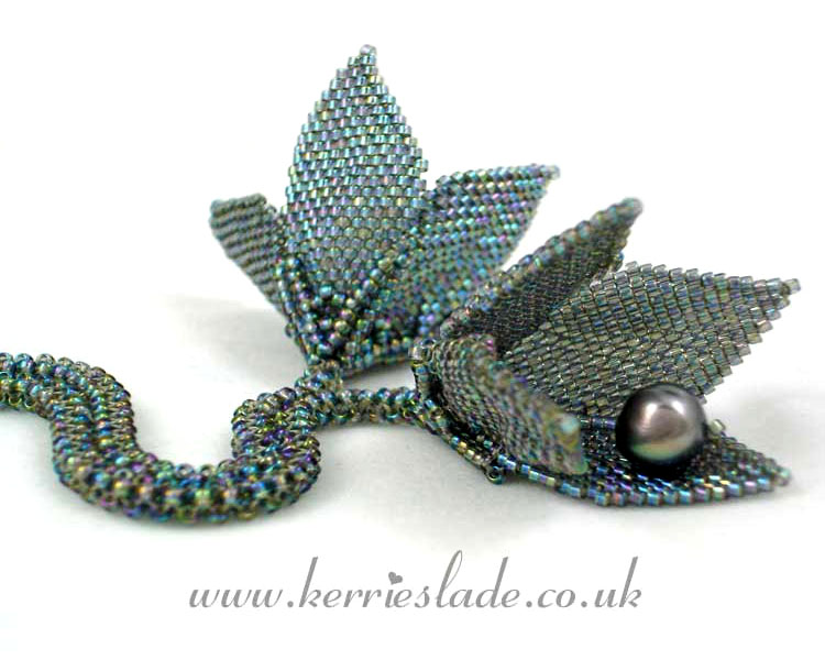 Beadwoven jewelry by Kerrie Slade