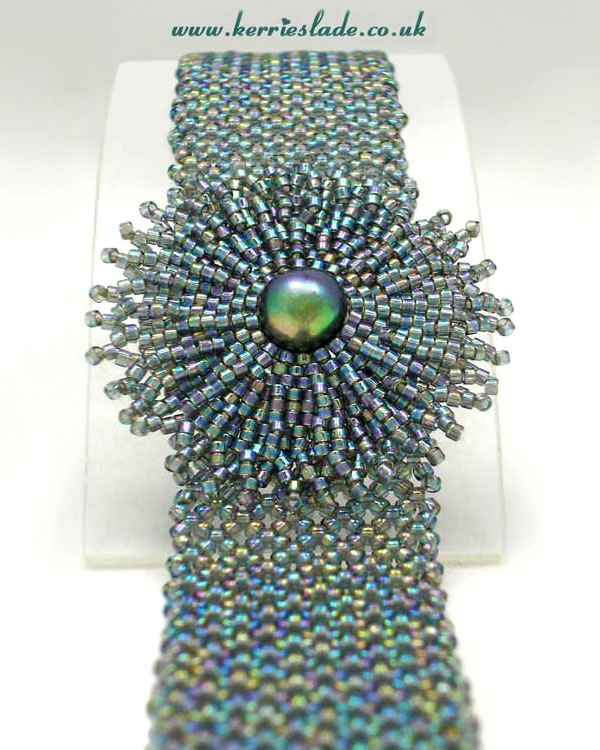 Beadwoven jewelry by Kerrie Slade