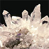 Quartz crystal group from Arkansas, USA