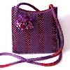 Bead embroidered handbags by Guzell Bakeeva