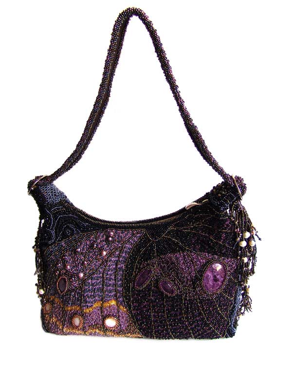 Bead embroidery by Guzell Bakeeva