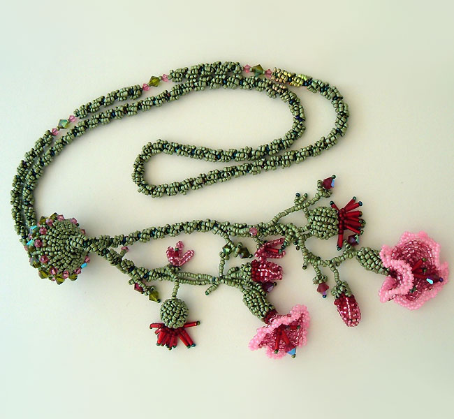 Beaded jewelry by Valentine Moon