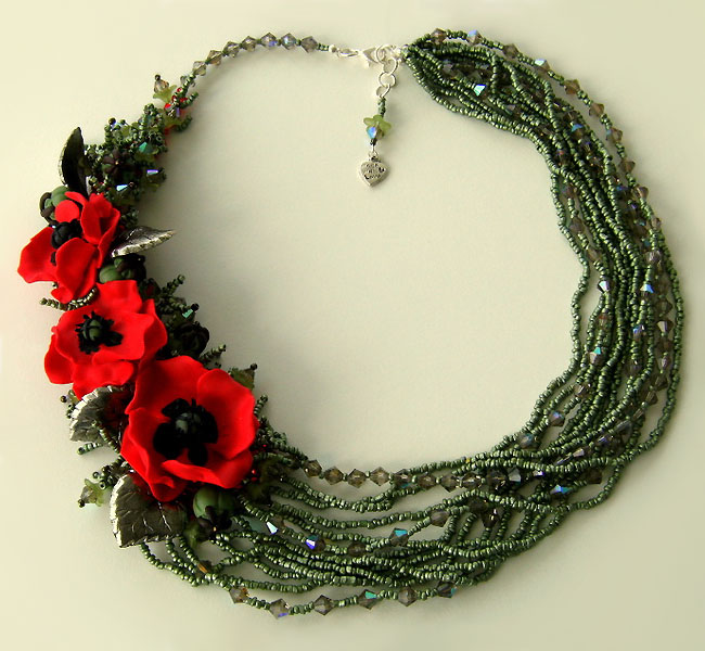 Beaded jewelry by Valentine Moon