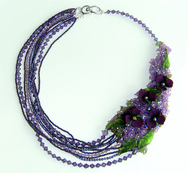 Beaded jewelry by Valentine Moon