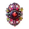 Crystal and seed bead jewelry by Valerie Tournie