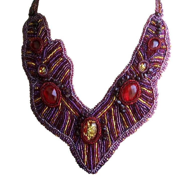 Free-form necklaces by Valentina Chertikovtseva