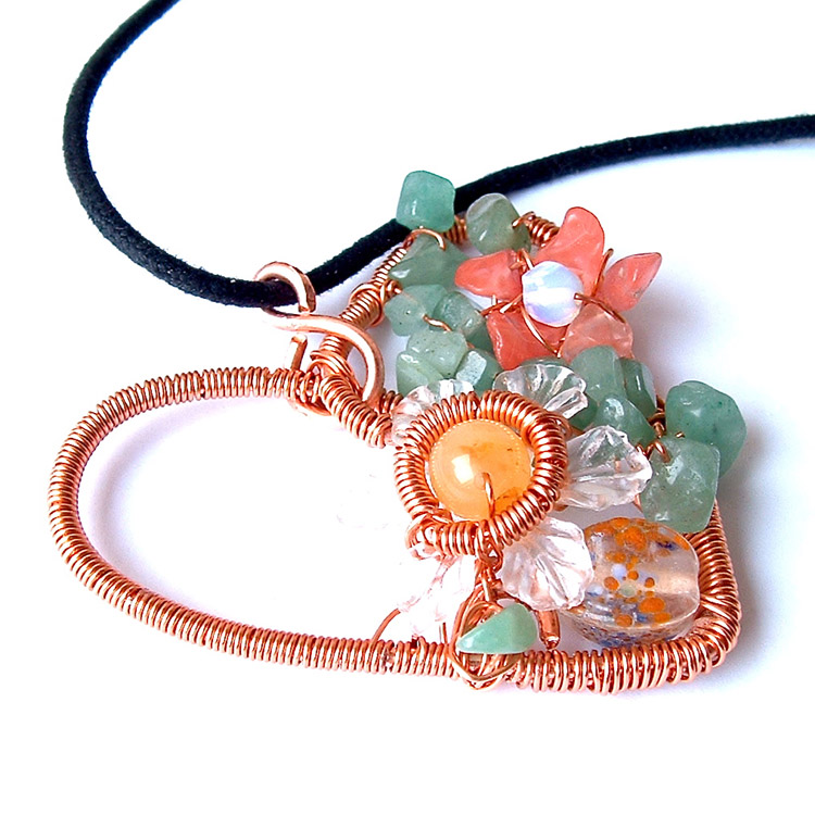 Wirework jewelry by Carina Veling
