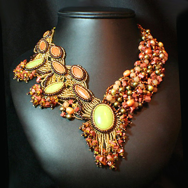 Beaded jewelry by Jama Watts