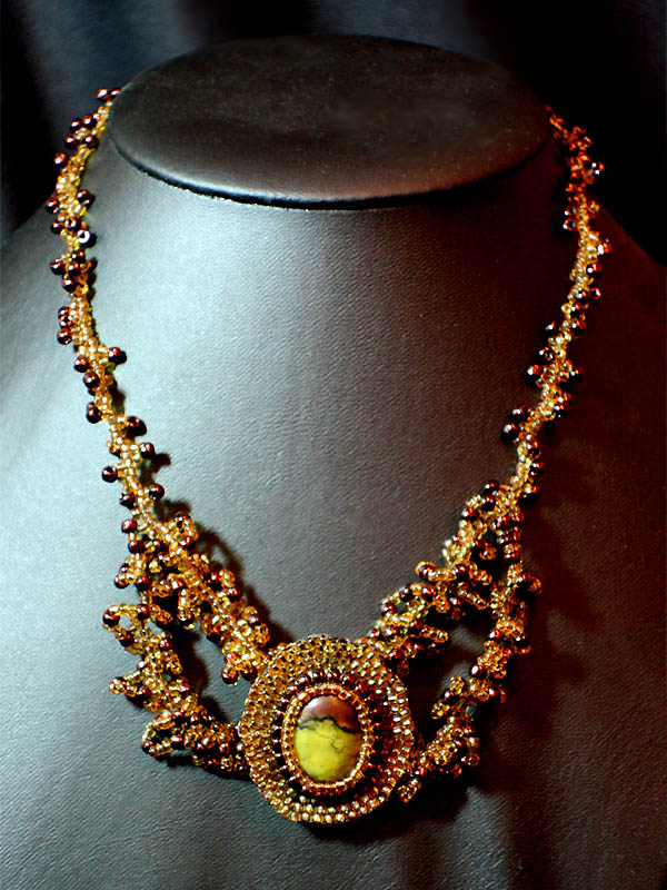 Beaded jewelry by Jama Watts