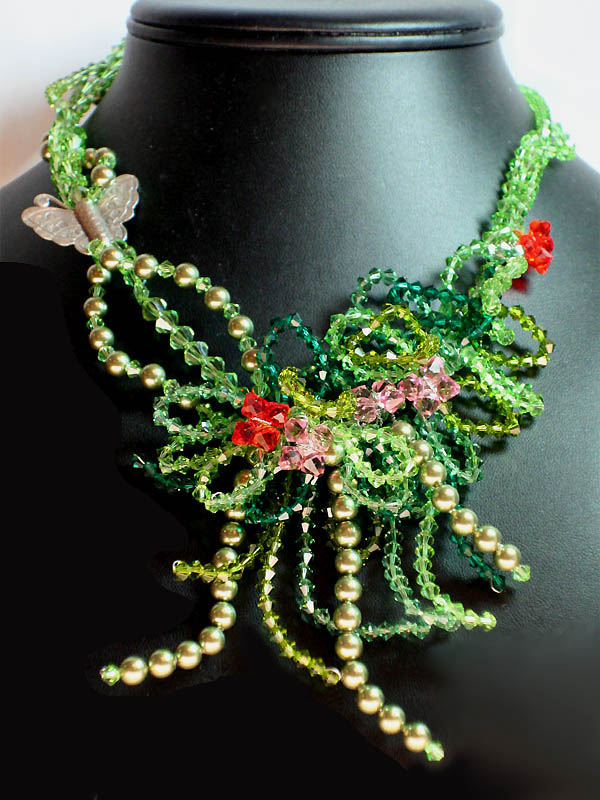 Beaded jewelry by Jama Watts