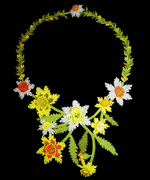 Beaded Flower Garden by Svetlana Eltsova