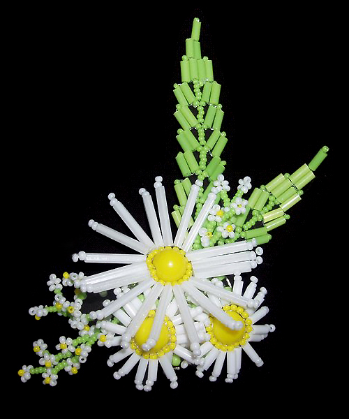 Beaded Flower Garden by Svetlana Eltsova