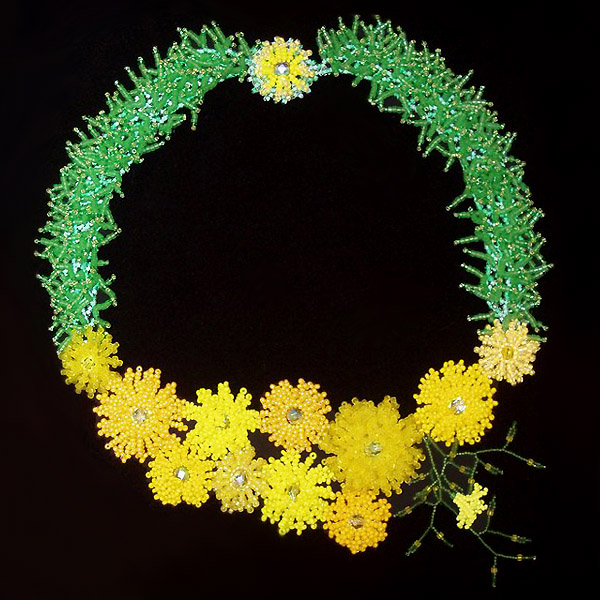 Beaded Flower Garden by Svetlana Eltsova