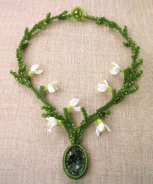 Beaded Flower Garden by Svetlana Eltsova