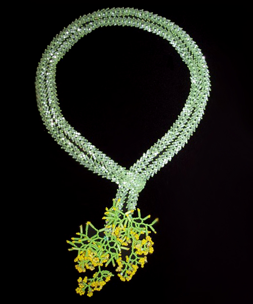 Beaded Flower Garden by Svetlana Eltsova