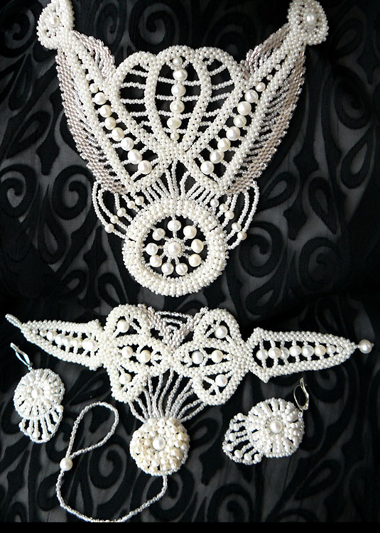 Beaded jewelry by Natalia Bessonova
