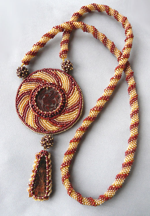 Beaded jewelry by Natalia Bessonova