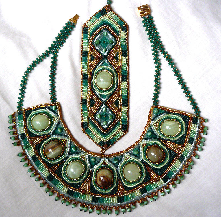 Beaded jewelry by Natalia Bessonova