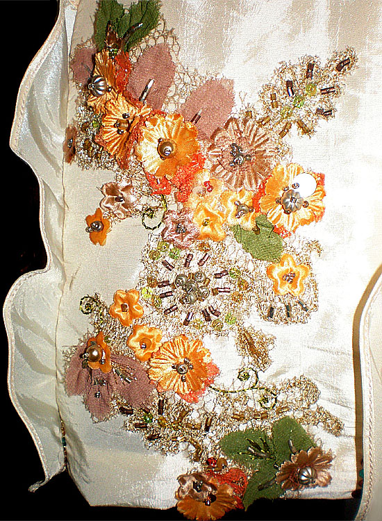 Fashion design and art embroidery by Paul Phillip Evans