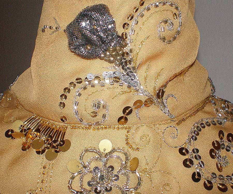 Fashion design and art embroidery by Paul Phillip Evans