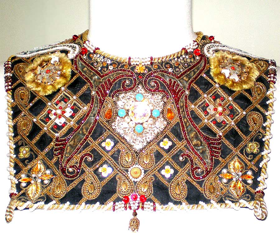 Fashion design and art embroidery by Paul Phillip Evans