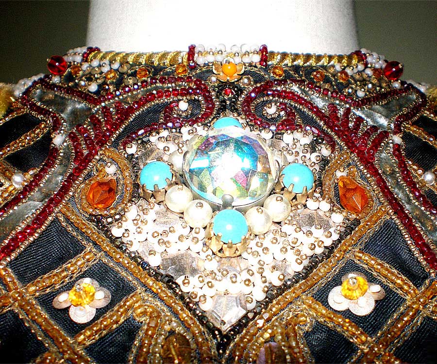 Fashion design and art embroidery by Paul Phillip Evans