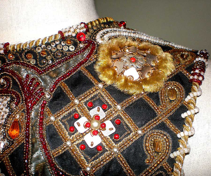 Fashion design and art embroidery by Paul Phillip Evans