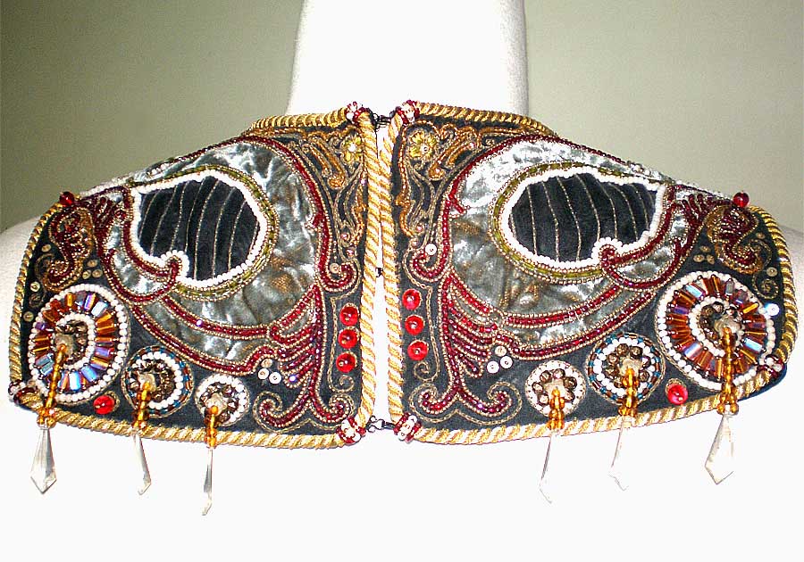 Fashion design and art embroidery by Paul Phillip Evans