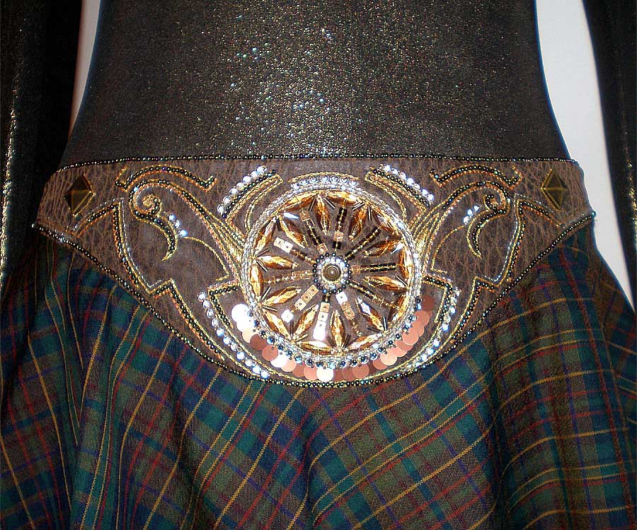 Fashion design and art embroidery by Paul Phillip Evans