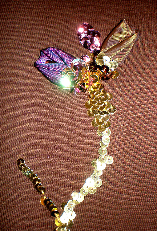 Fashion design and art embroidery by Paul Phillip Evans