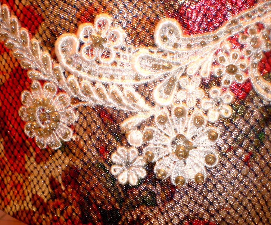 Fashion design and art embroidery by Paul Phillip Evans