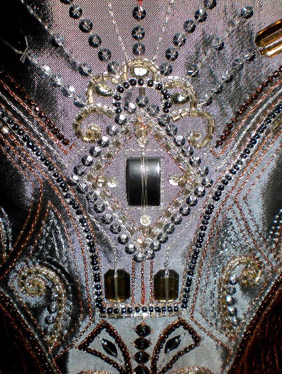 Fashion design and art embroidery by Paul Phillip Evans