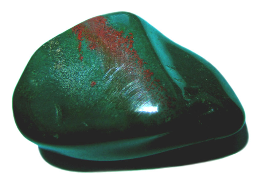 Bloodstone pebble