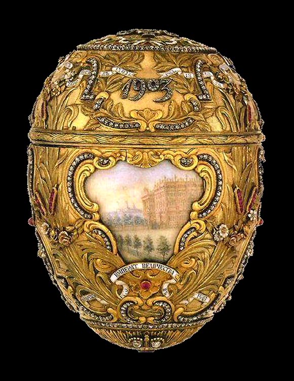 Peter The Great. Faberge Easter egg
