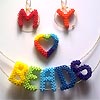 Bead artwork by Victoriya Katamashvili