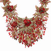 Bead Dreams 2009. Zoya Gutina's Christmas Eve Necklace. Detail