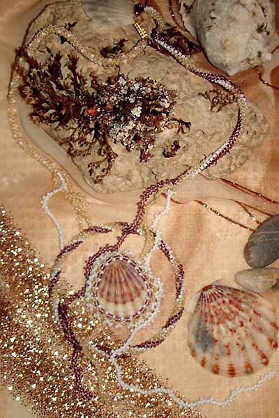 Bead artwork by Albina Polyanskaya