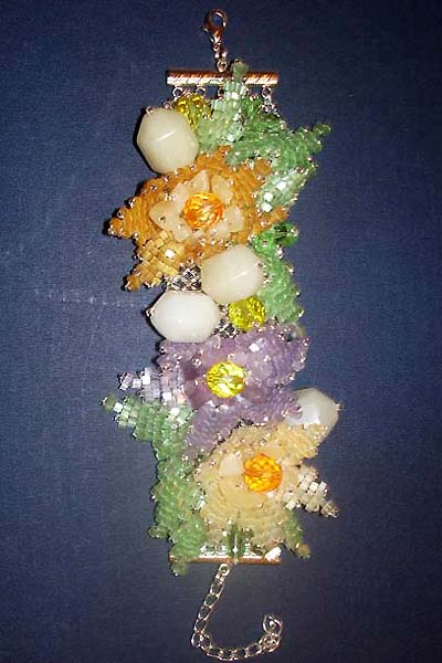 Bead artwork by Albina Polyanskaya