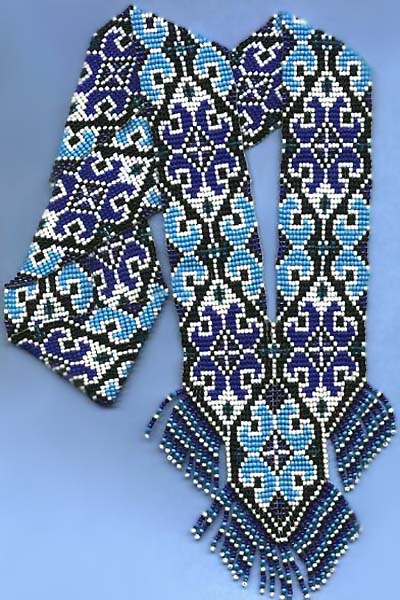 Bead artwork by Albina Polyanskaya
