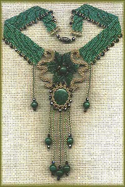 Bead artwork by Albina Polyanskaya