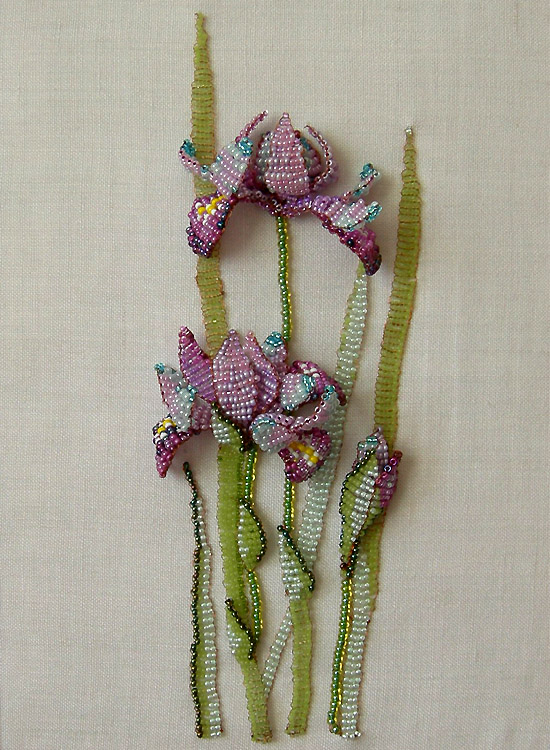 Beaded florals by Natalia Ivanova