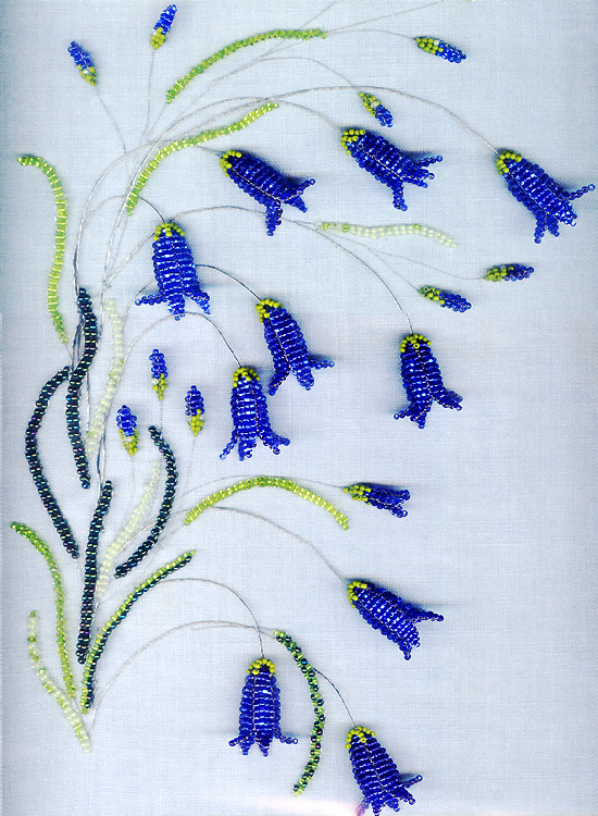 Beaded florals by Natalia Ivanova