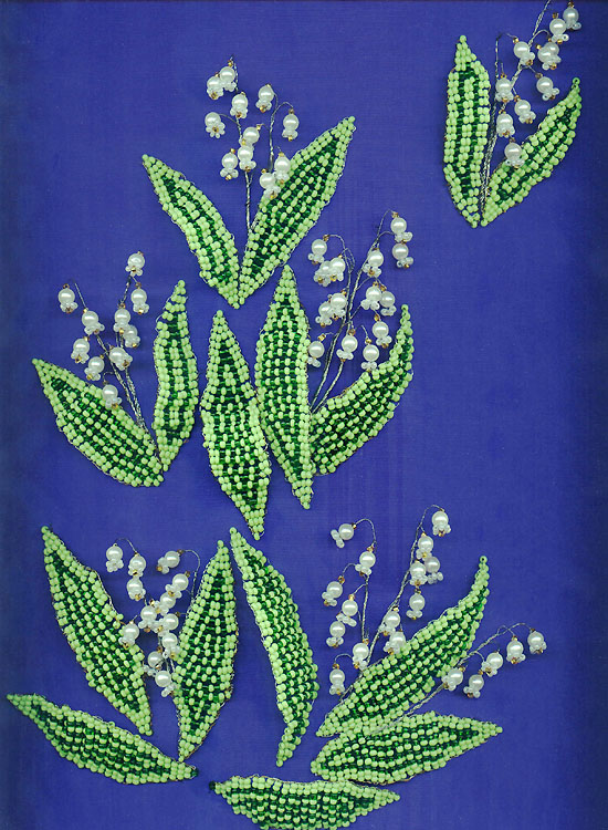 Beaded florals by Natalia Ivanova