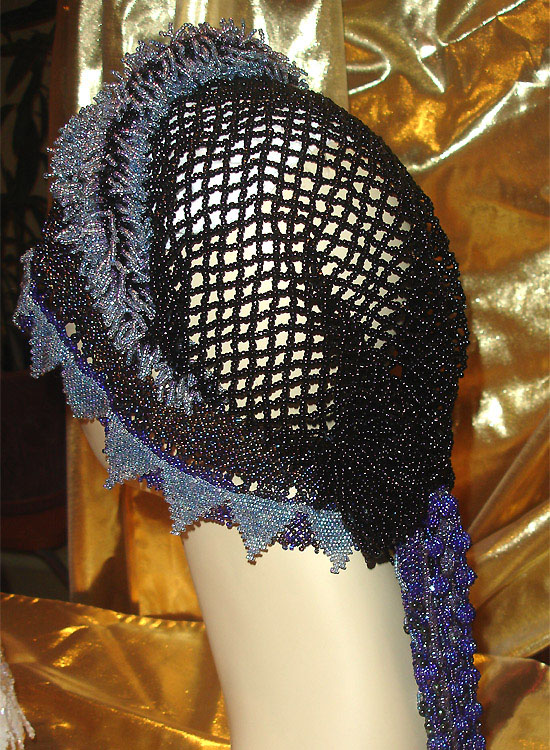 Beaded caps by Alla Tereschenia