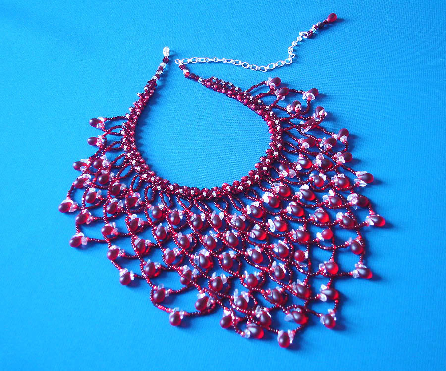 Beaded jewelry by  by Alla Tereschenia