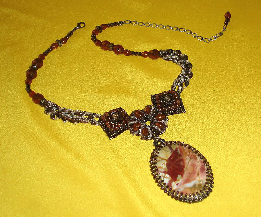 Beaded jewelry by  by Alla Tereschenia
