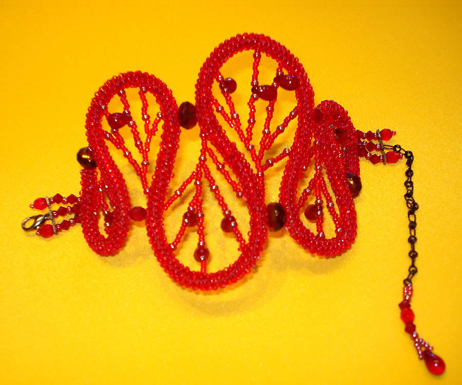 Beaded jewelry by  by Alla Tereschenia