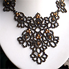 Beaded lace by Colette L'Hopital-Navarre