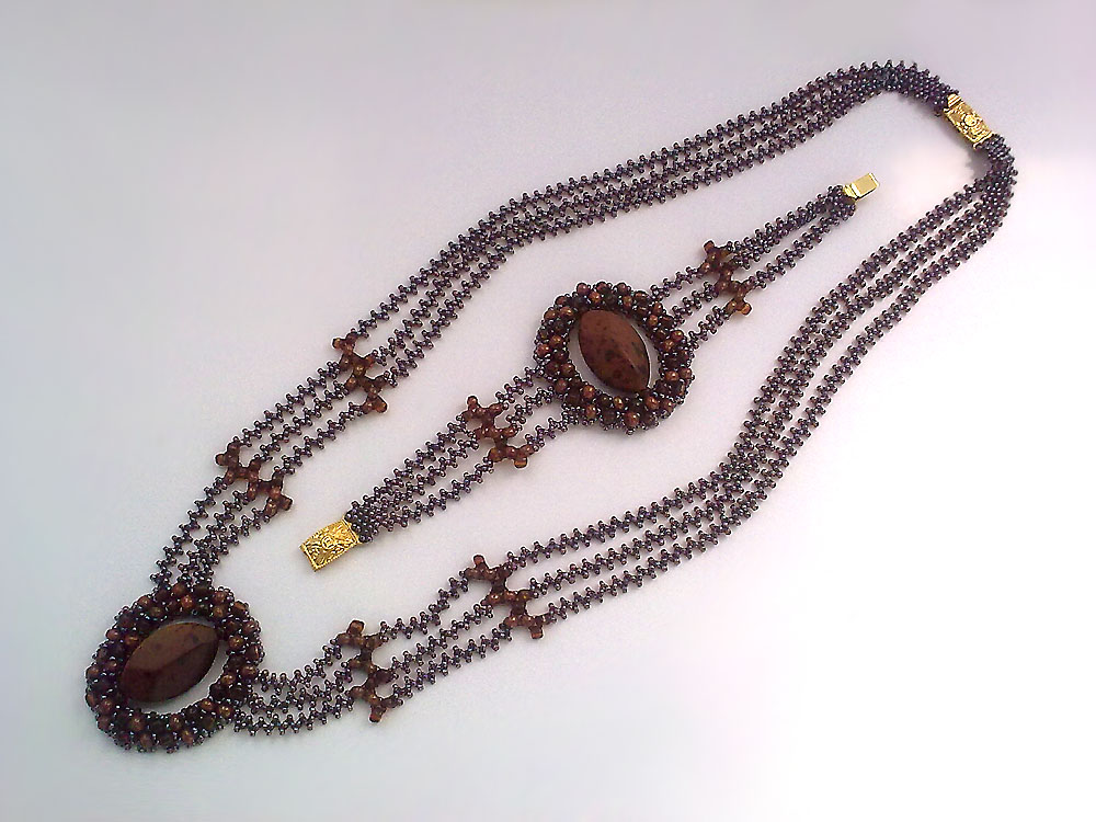 Victoriya Katamashvili. Bead chains in jewelry and decoration